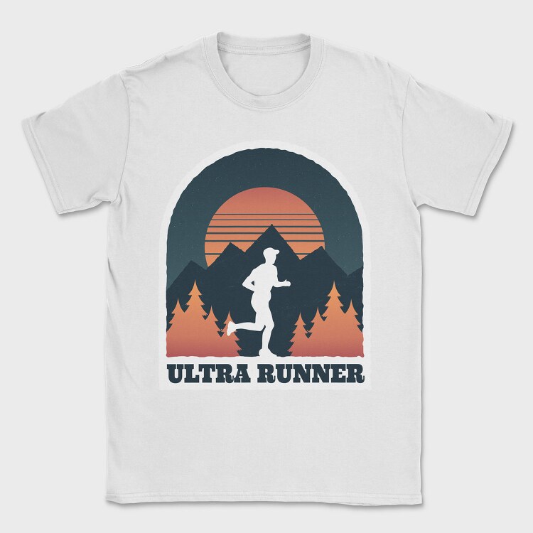 Ultra Runner, Tricou Barbati (Unisex)