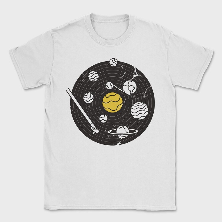 Solar System Record, Tricou Barbati (Unisex)