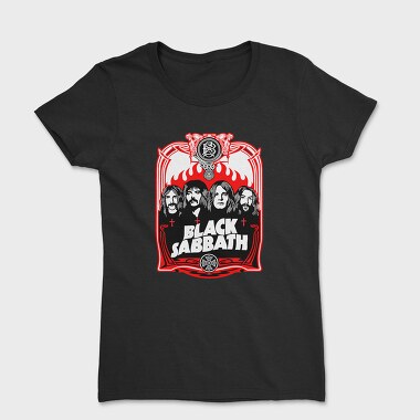 BLACK SABBATH Art design1, Tricou Femei