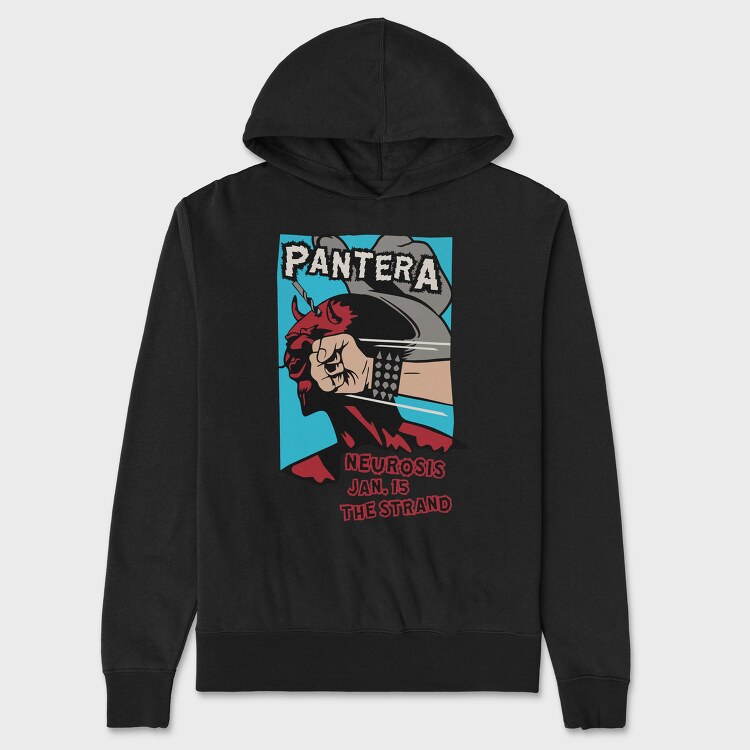 PANTERA Art1, Hanorac Oversize Barbati (Unisex)