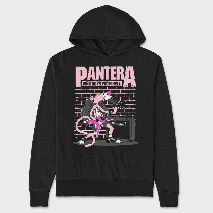 PANTERA PBFH, Hanorac Oversize Barbati (Unisex)