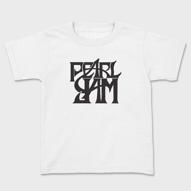PEARL JAM Band logo Art, Tricou Copii