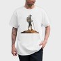 Hiking Woman Mountains Exposure, Tricou Barbati (Unisex)