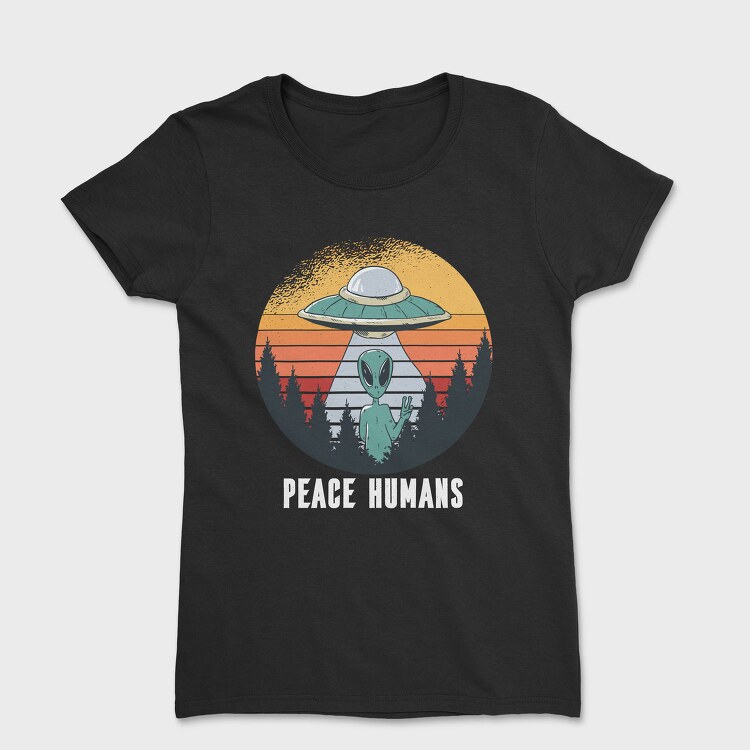 Peace Humans, Tricou Femei