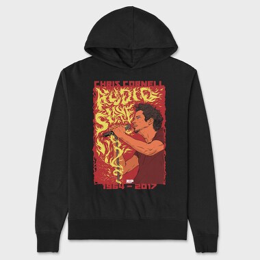 CHRIS CORNELL, Hanorac Oversize Barbati (Unisex)