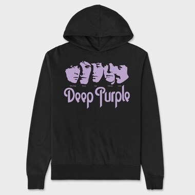 DEEP PURPLE Art1, Hanorac Oversize Barbati (Unisex)