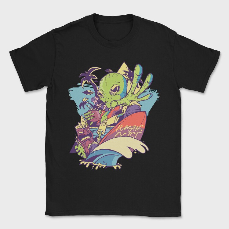 Tricou Barbati (Unisex) Imprimat digital direct in tesatura, bumbac premium 100%.