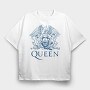 QUEEN Art2, Tricou Oversize Barbati (Unisex)