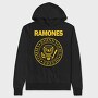 RAMONES Pres. Logo, Hanorac Oversize Barbati (Unisex)