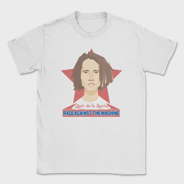 RATM Zach de la Rocha, Tricou Barbati (Unisex)