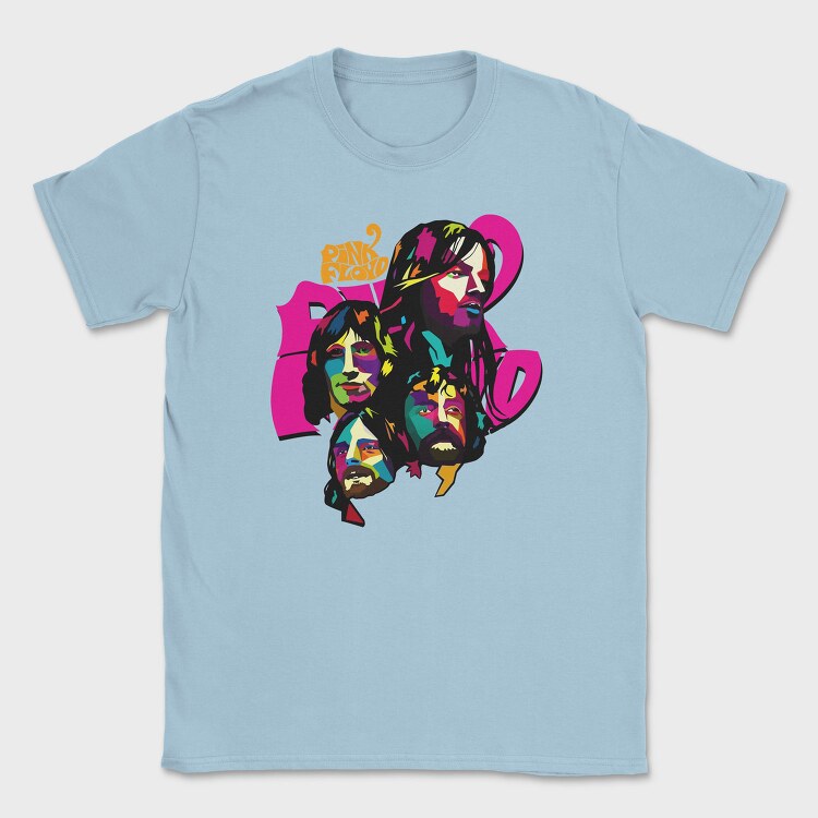 PINK FLOYD 1, Tricou Barbati (Unisex)