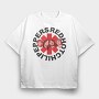 RHCP Art2, Tricou Oversize Barbati (Unisex)