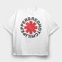 RHCP Band Logo Art, Tricou Oversize Barbati (Unisex)