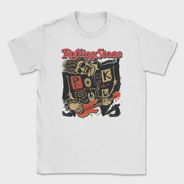 ROLLING STONE Rock N Roll, Tricou Barbati (Unisex)