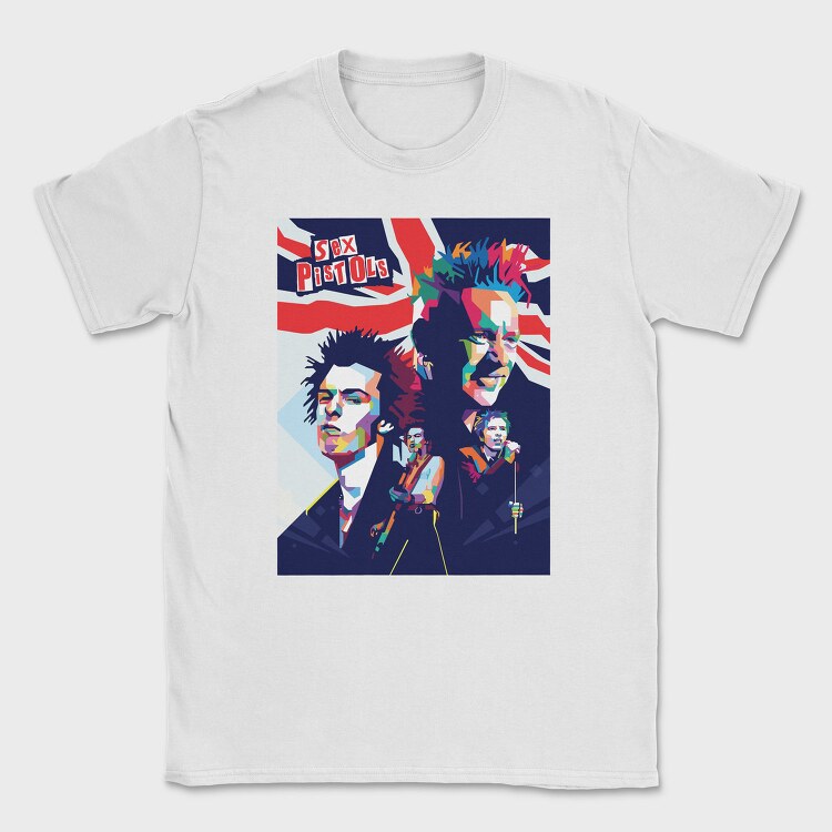 SEX PISTOLS Art1, Tricou Barbati (Unisex)