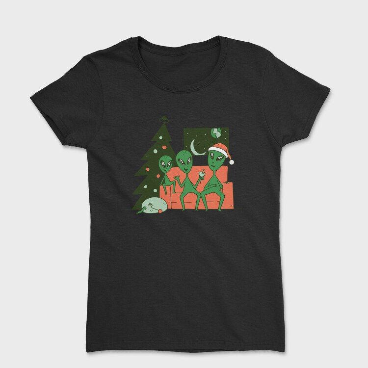 Alien Christmas, Tricou Femei