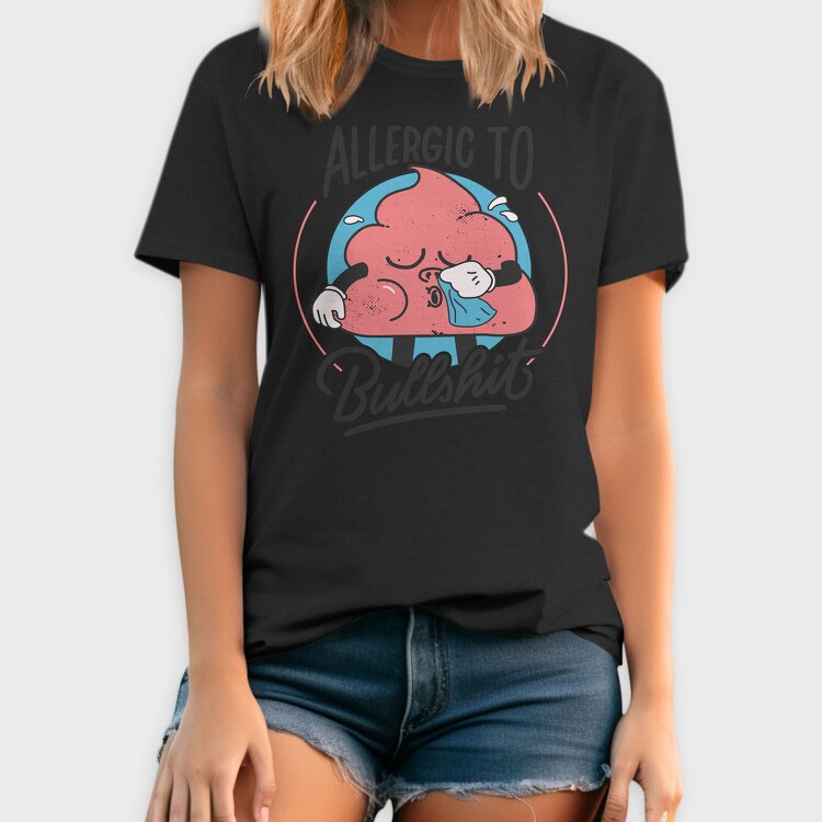 Allergic to Bullshit, Tricou Barbati (Unisex)