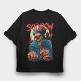 SKID ROW, Tricou Oversize Barbati (Unisex)