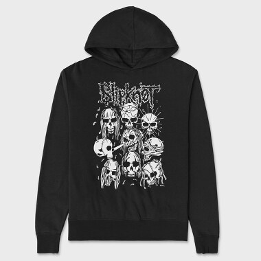 SLIPKNOT Art design2, Hanorac Oversize Barbati (Unisex)