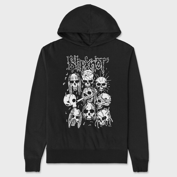 SLIPKNOT Art design2, Hanorac Oversize Barbati (Unisex)