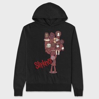 SLIPKNOT Art2, Hanorac Oversize Barbati (Unisex)