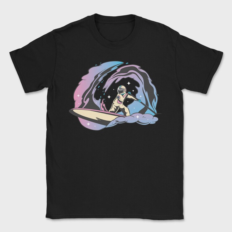 Astronaut Surf, Tricou Barbati (Unisex)