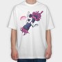 Astronaut On Bazooka, Tricou Oversize Barbati (Unisex)
