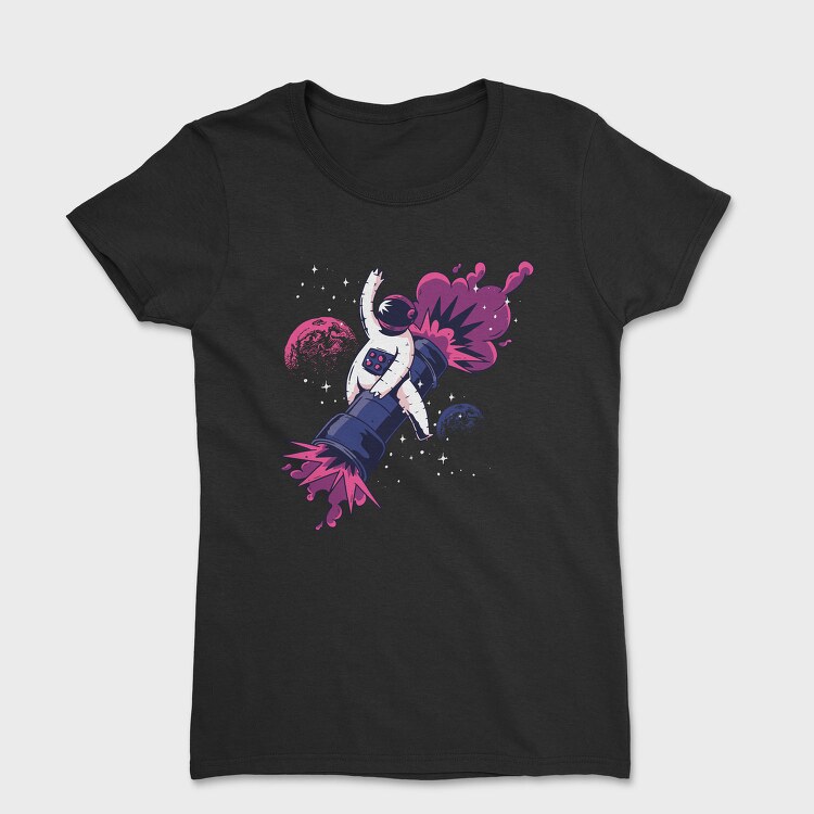 Astronaut On Bazooka, Tricou Femei