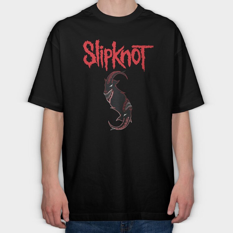 SLIPKNOT Art design1, Tricou Oversize Barbati (Unisex)