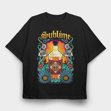 SUBLIME Art1, Tricou Oversize Barbati (Unisex)