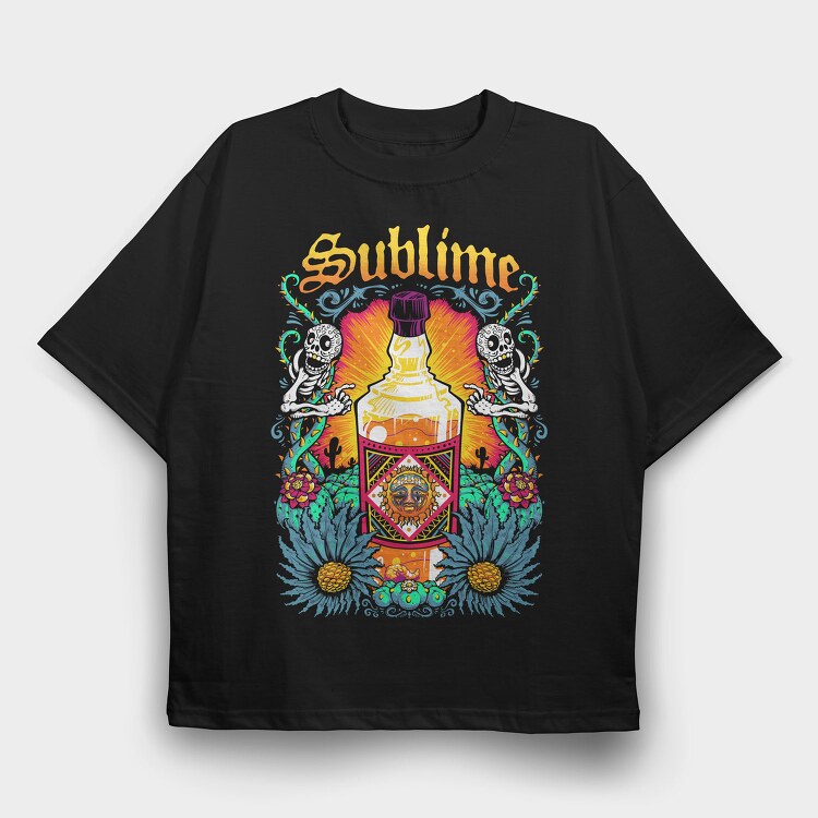 SUBLIME Art1, Tricou Oversize Barbati (Unisex)