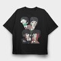THE BEATLES Art1, Tricou Oversize Barbati (Unisex)