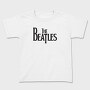 THE BEATLES Logo Name Art, Tricou Copii