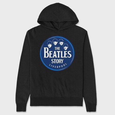 THE BEATLES STORY, Hanorac Oversize Barbati (Unisex)