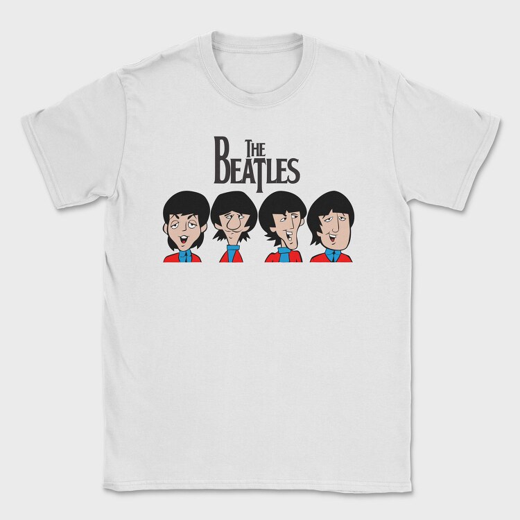 THE BEATLES, Tricou Barbati (Unisex)