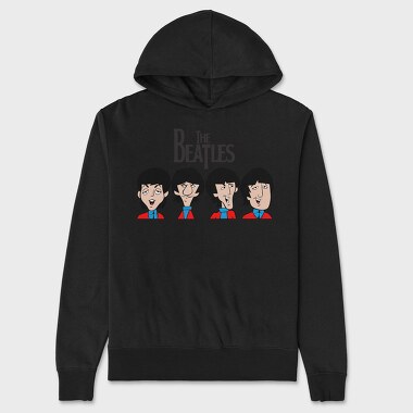 THE BEATLES, Hanorac Oversize Barbati (Unisex)