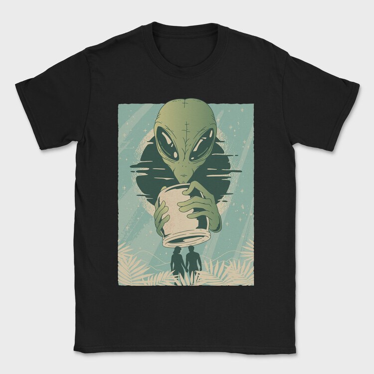 Alien Humans, Tricou Barbati (Unisex)