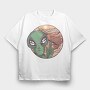 Alien Mars, Tricou Oversize Barbati (Unisex)