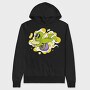 Mushroom Alien, Hanorac Oversize Barbati (Unisex)