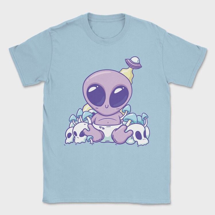 Baby Alien, Tricou Barbati (Unisex)