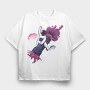 Astronaut On Bazooka, Tricou Oversize Barbati (Unisex)