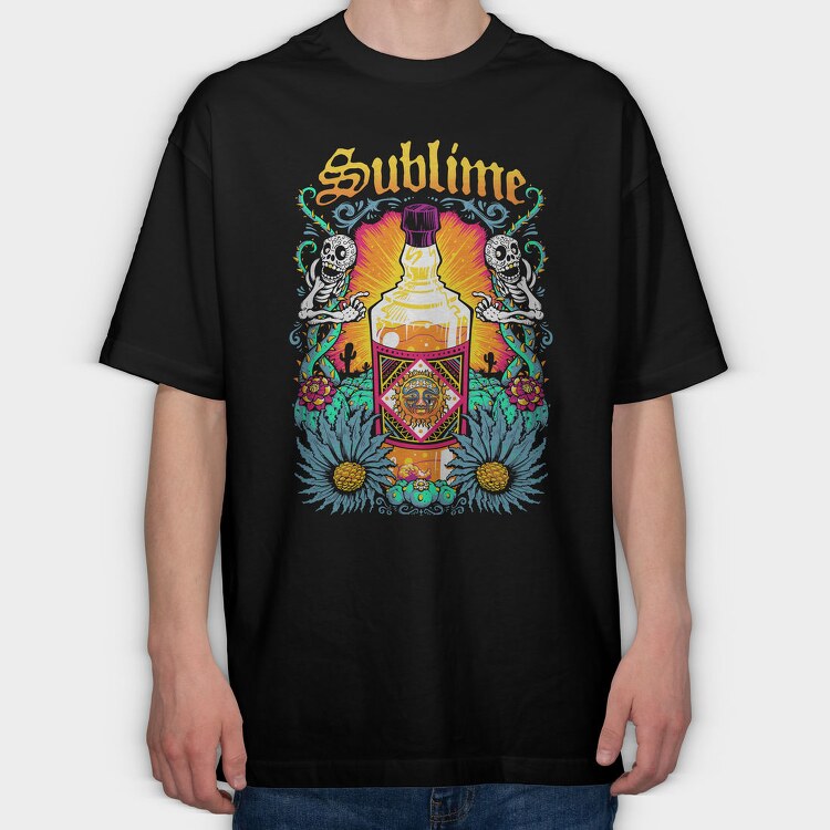 SUBLIME Art1, Tricou Oversize Barbati (Unisex)