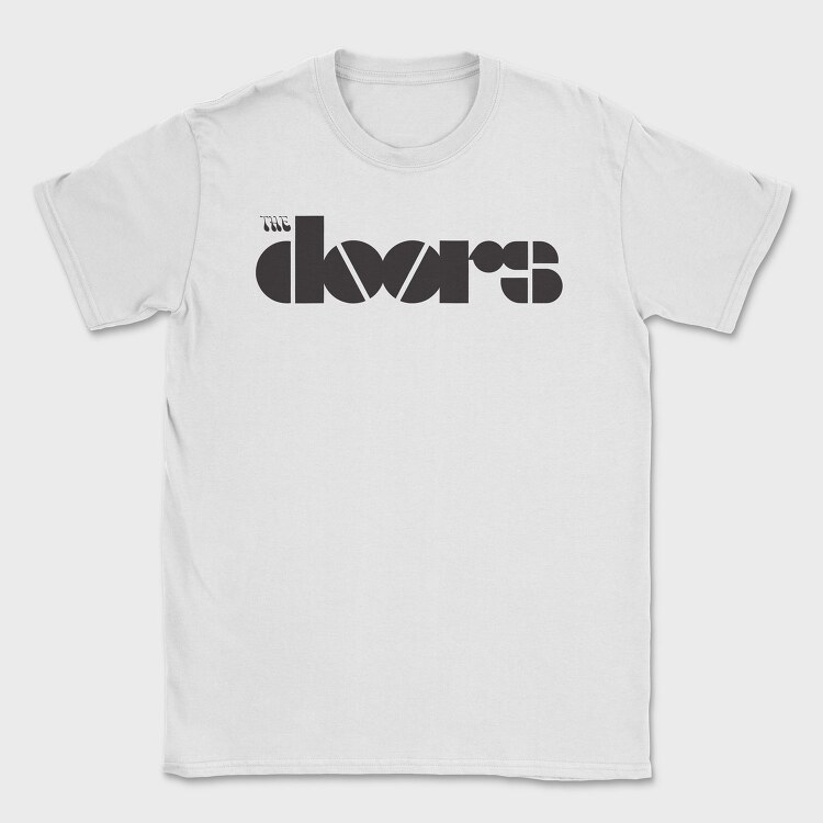 THE DOORS Band logo name, Tricou Barbati (Unisex)