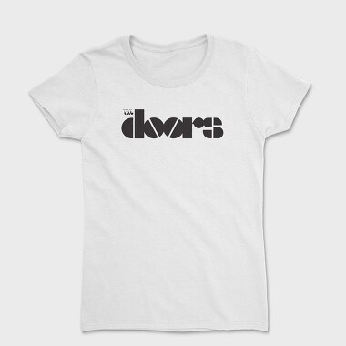 THE DOORS Band logo name, Tricou Femei