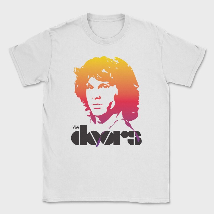 THE DOORS, Tricou Barbati (Unisex)