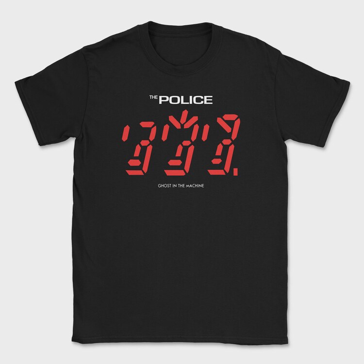 THE POLICE Ghost in the Machine, Tricou Barbati (Unisex)