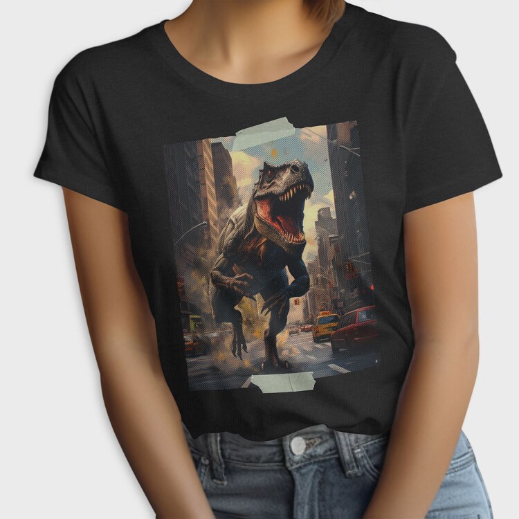 T Rex Graphic, Tricou Femei