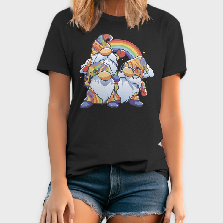 Hippie Gnomes, Tricou Barbati (Unisex)