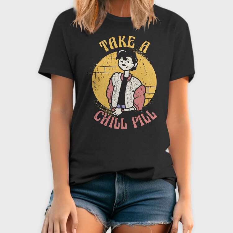 Take a Chill Pill, Tricou Barbati (Unisex)