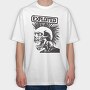 THE EXPLOITED B&W, Tricou Oversize Barbati (Unisex)